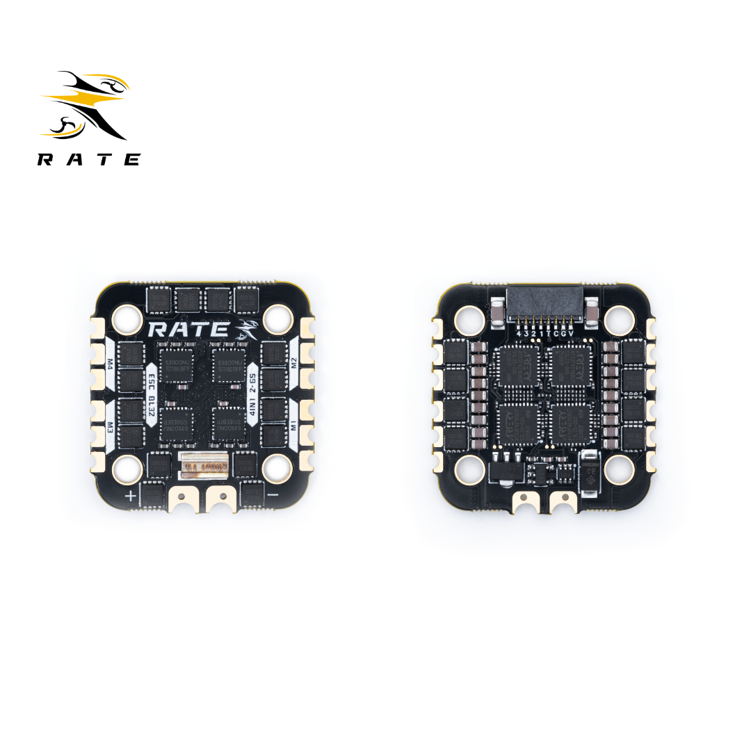 RATEFPV F4V4 F435 40A Mini Stack For FPV Racing Drones