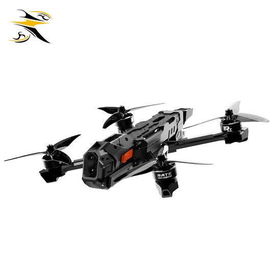 RATEFPV SNAP-X5 5 Inch Freestyle FPV Drone, T700 Carbon Fiber Frame Long Range Quadcopter, Bare Frame Version Without VTX and Camera