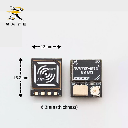 RATEFPV RATE M10 Nano GPS | Compact & Reliable FPV GPS Module