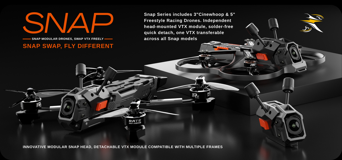 RATEFPV Snap X5  5 Inch Freestyle ELRS  FPV Drone
