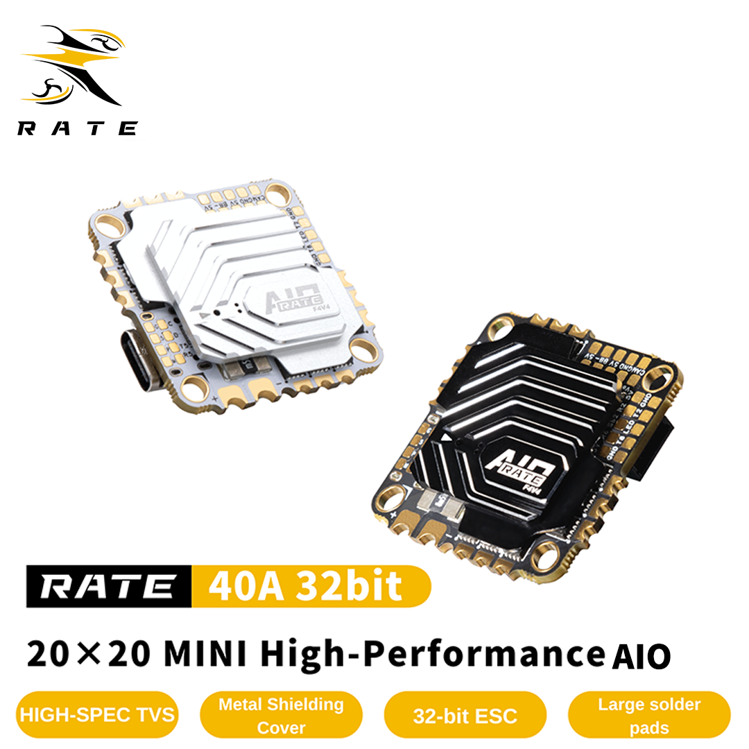 RATEFPV RATE F4V4 40A 32bit Bluetooth AIO