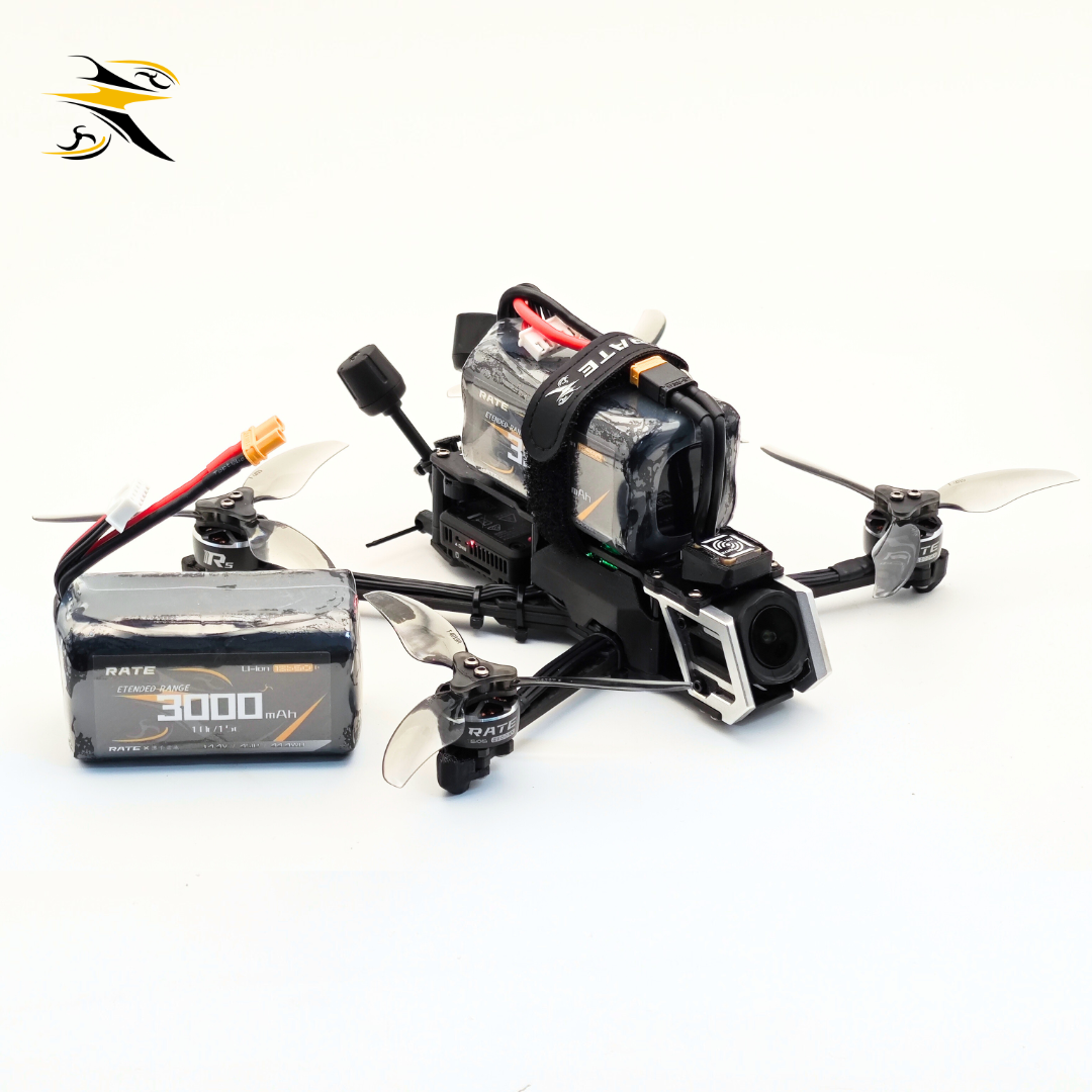 RATEFPV 18650 4S 300mAh Li-ion Battery for 2.5-4" FPV