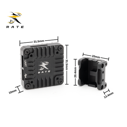 RATEFPV NEW O4 Wide CNC Protection Kit | Lightweight Camera & VTX Armor Case