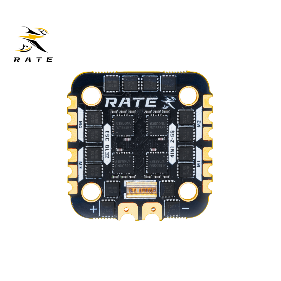 RATEFPV F4V4 F435 40A Mini Stack For FPV Racing Drones