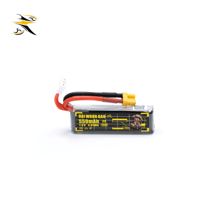 DAI WONG GAU 7.4V 2S 550mAh 150C LiPo Battery