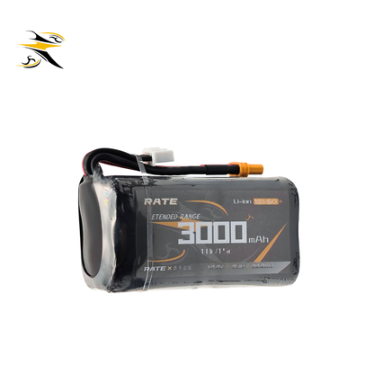 RATEFPV 18650 4S 300mAh Li-ion Battery for 2.5-4" FPV