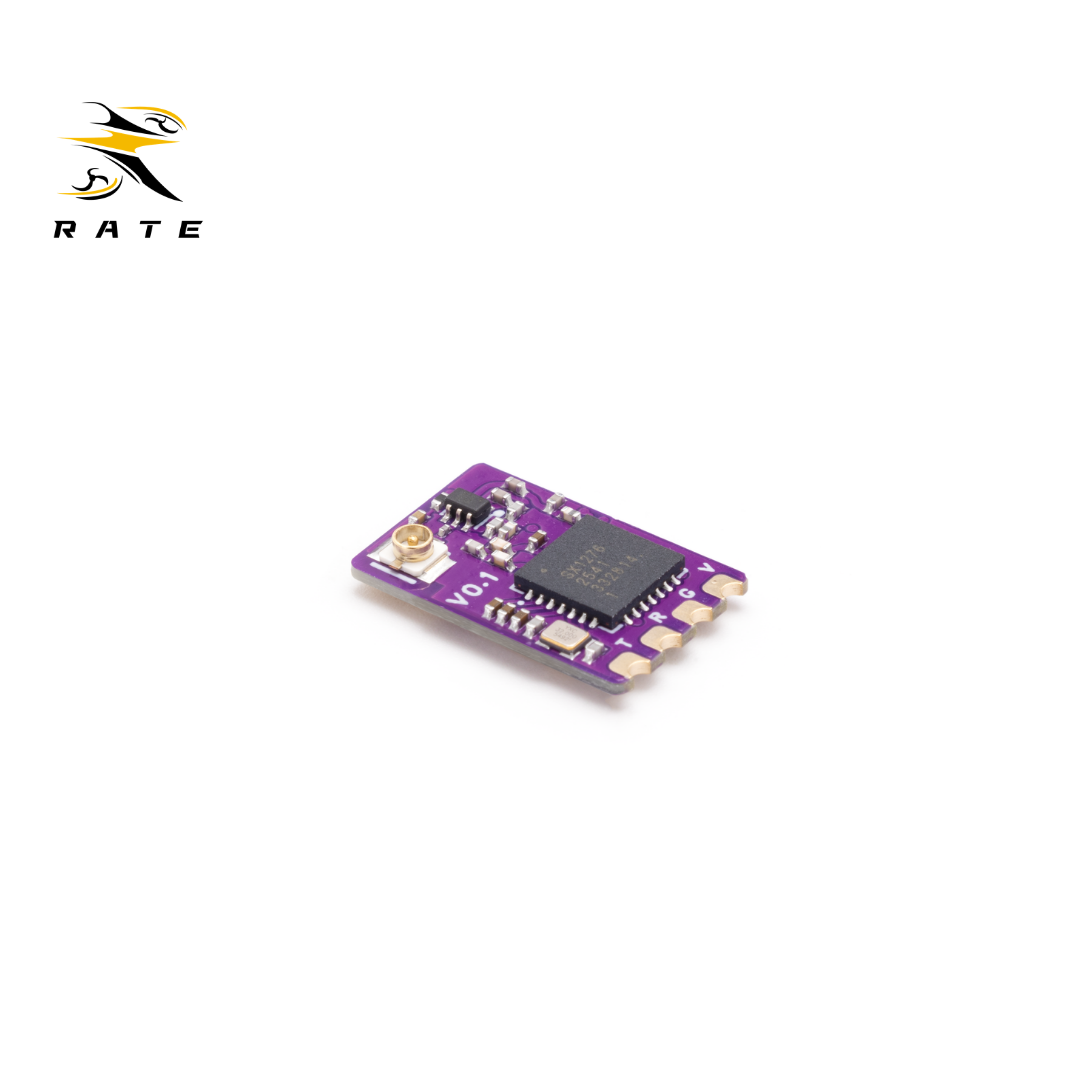 RATE 915MHz receiver semi-hole solder pads – easy installation for FPV