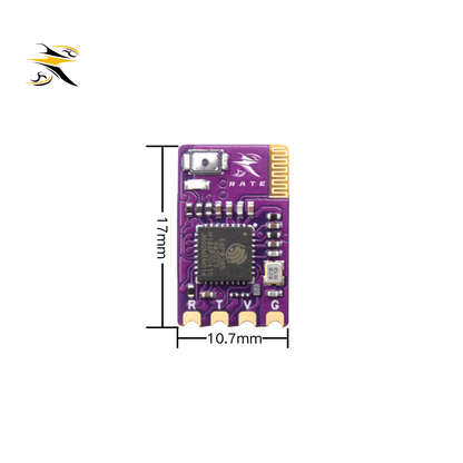 RATEFPV ELRS 2.4G Nano Receiver T-Antenna, 40/50/90mm