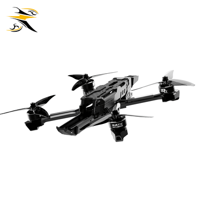 Empty Chassis of RATEFPV SNAP-X5 5" FPV Freestyle Drone, Quick Disassemble Bottom Plate Design for Easy Internal Circuit Maintenance & Repair
